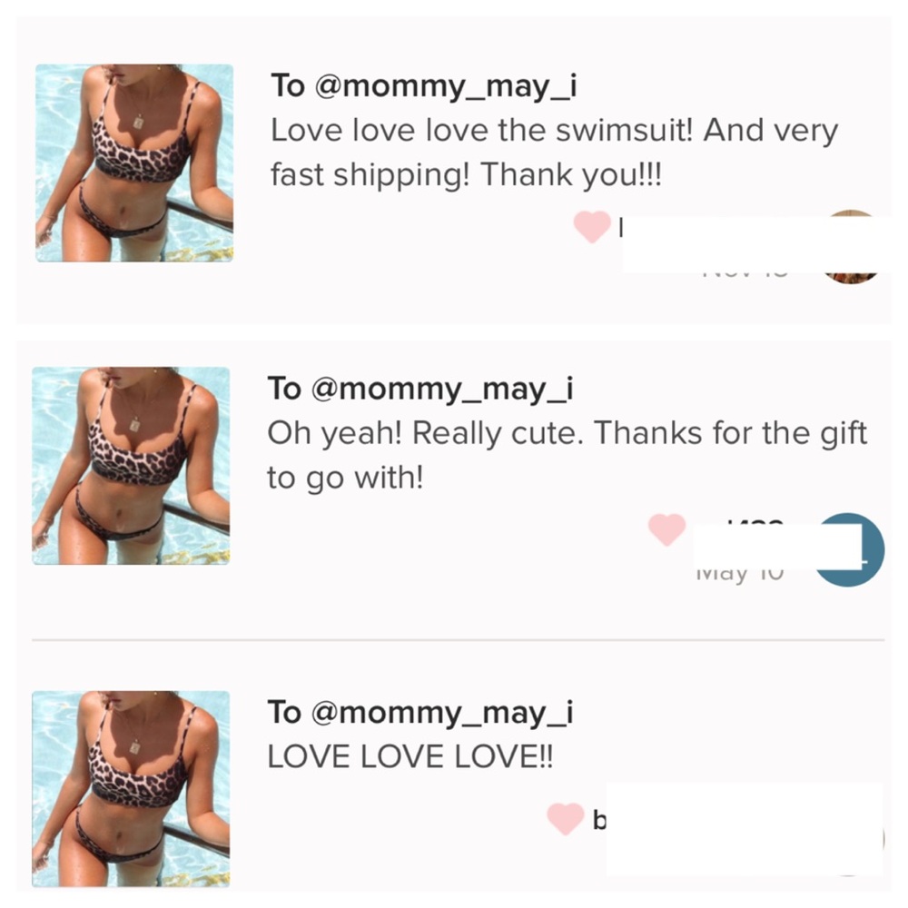 🎉Pink Leopard print Bikini set - Picture 4 of 8